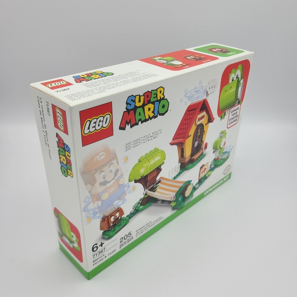 Lego Super Mario Mario's House & Yoshi Expansion Set 71367 205 pc New in Box - Picture 4 of 13
